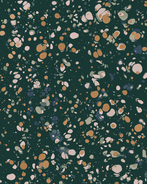 TERRAZZO / FOREST FLOOR / WALLPAPER
